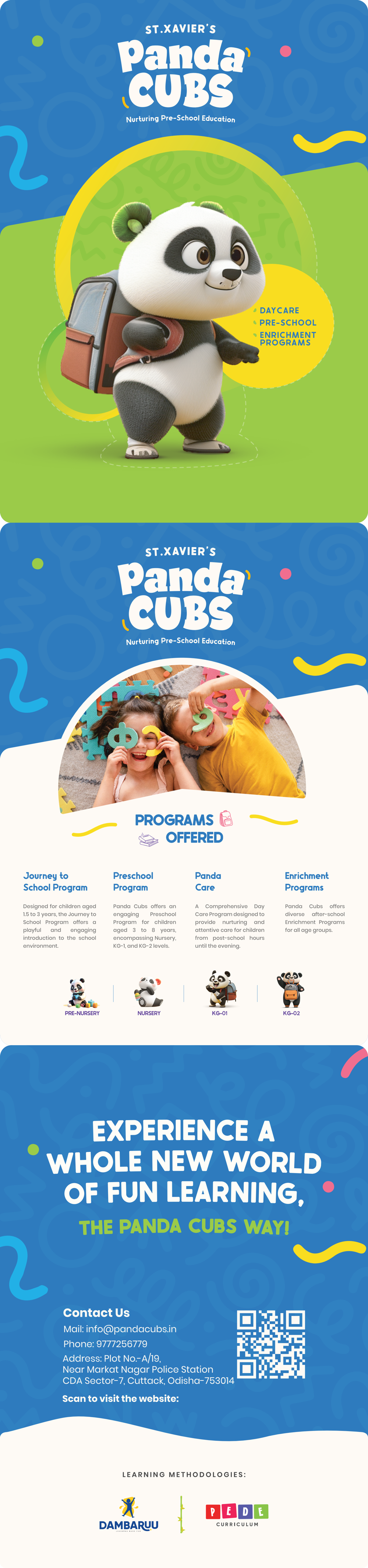 PandaCubs preschool logo